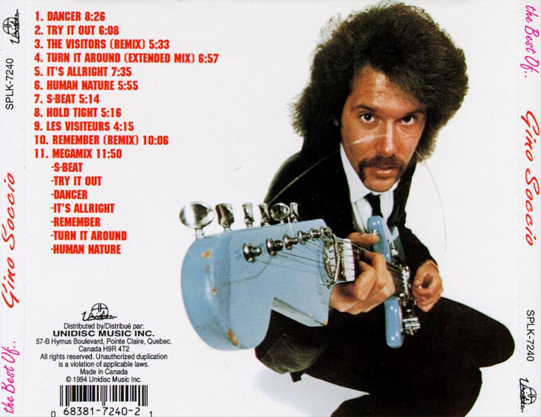Best of Gino Soccio cover art