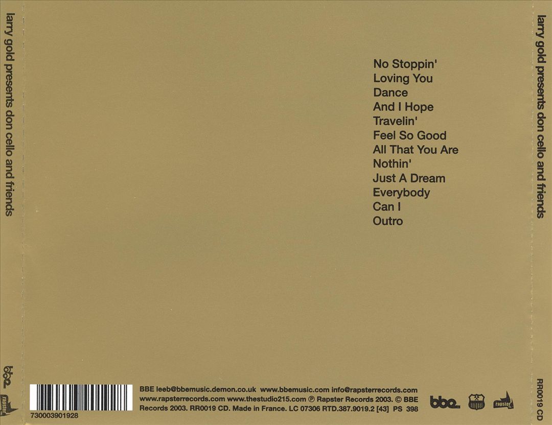 Presents Don Cello and Friends cover art