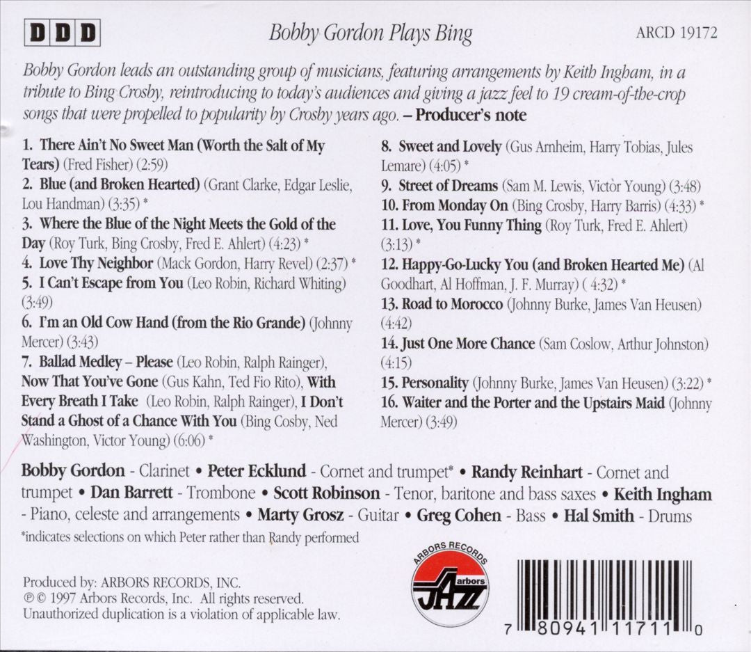 Plays Bing cover art