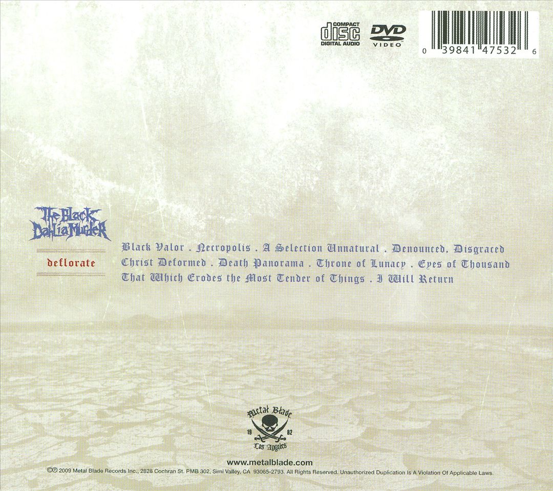 Deflorate cover art