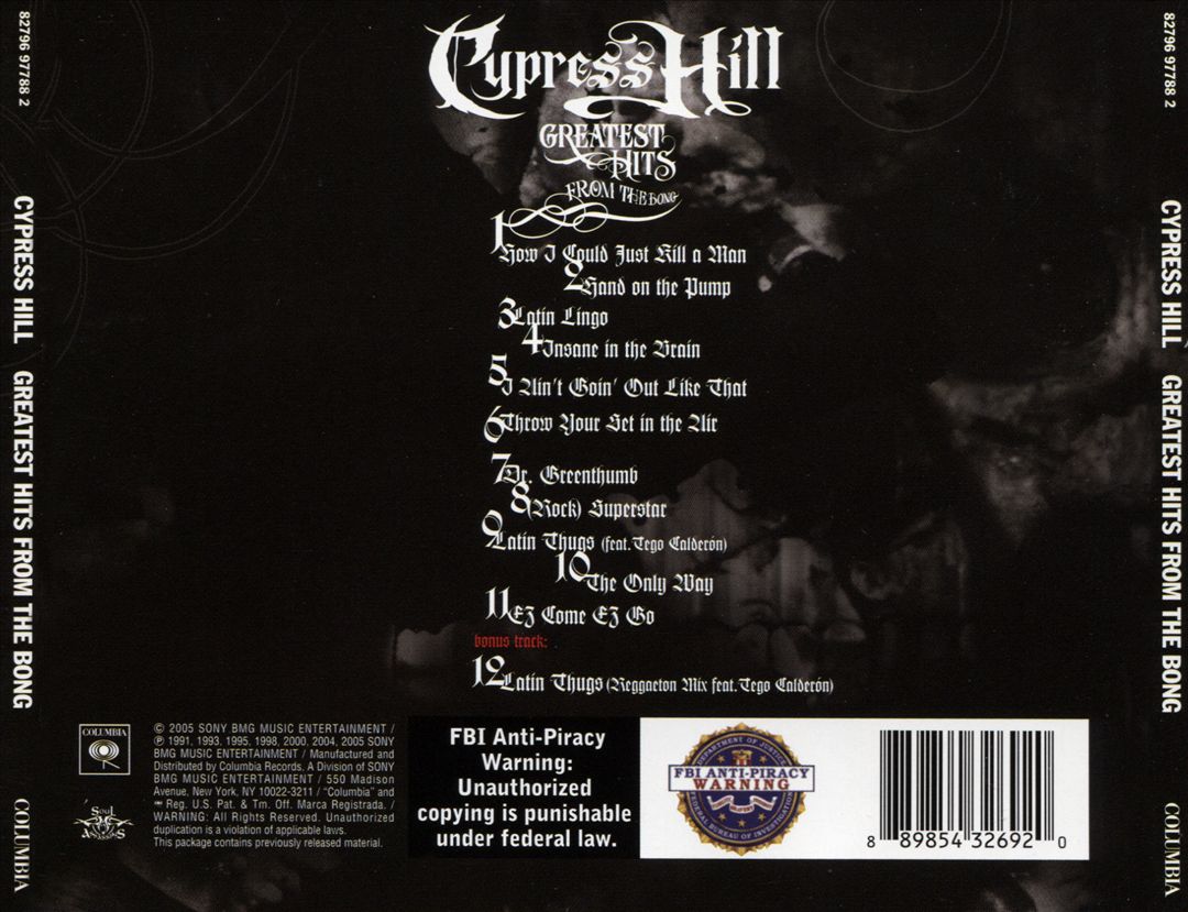 Greatest Hits From the Bong cover art