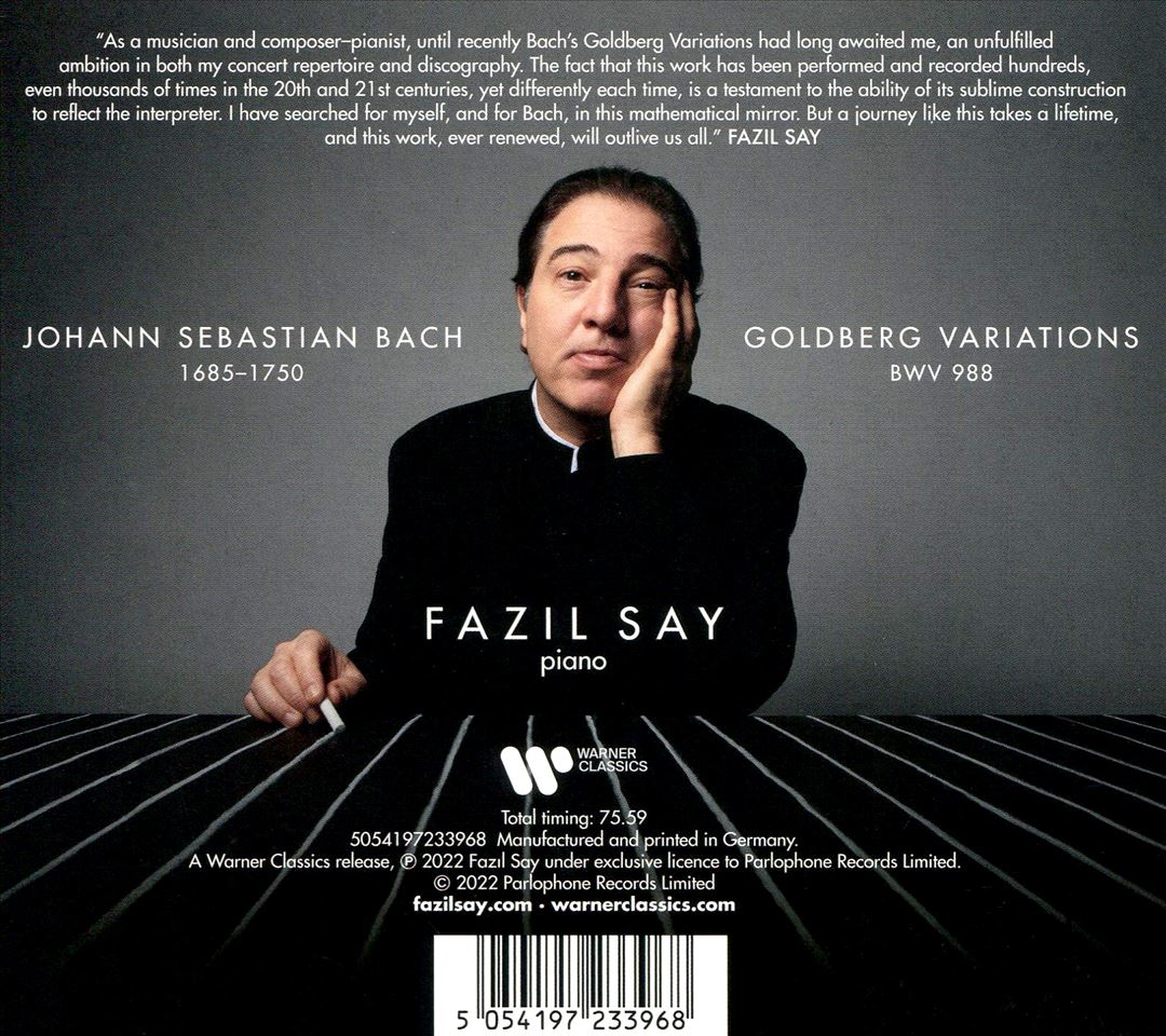 Bach: Goldberg Variations cover art
