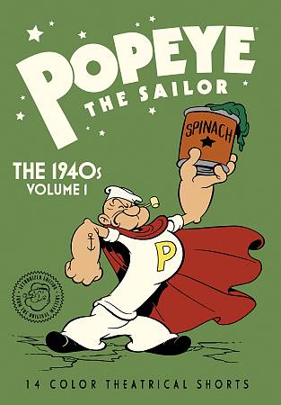 Popeye the Sailor: The 1940s - Volume I cover art