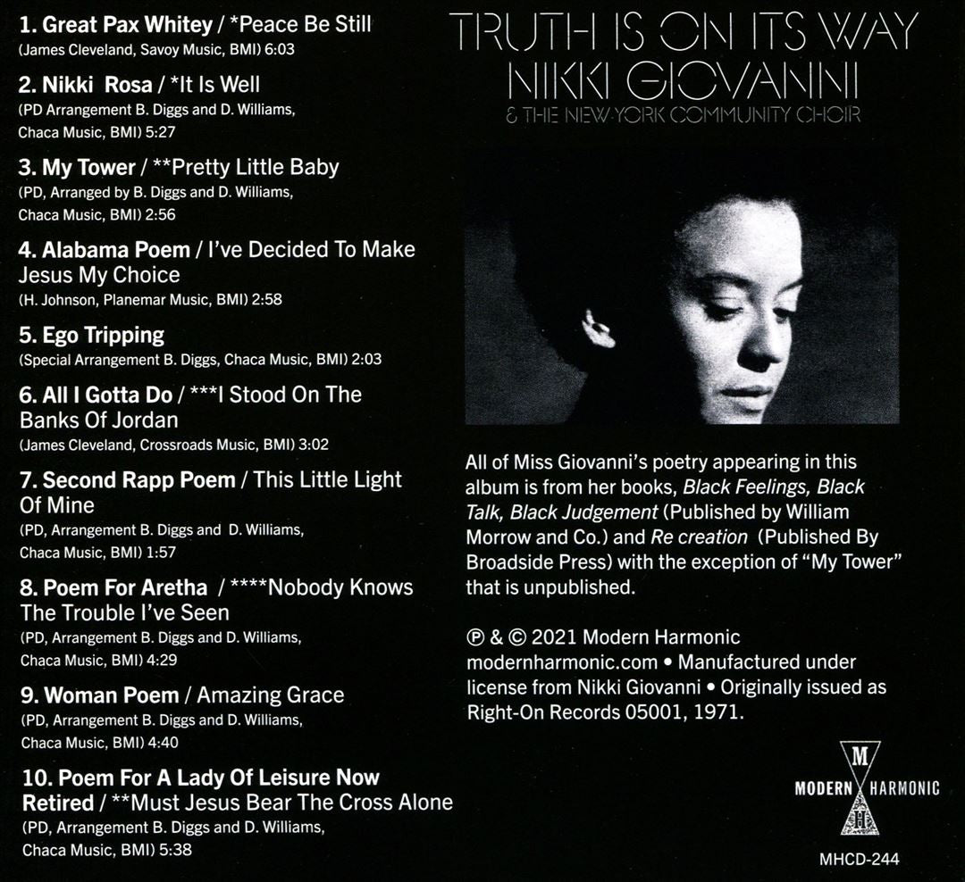 Truth Is On Its Way cover art