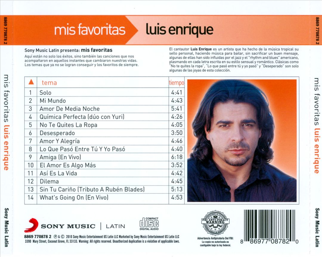 Mis Favoritas cover art