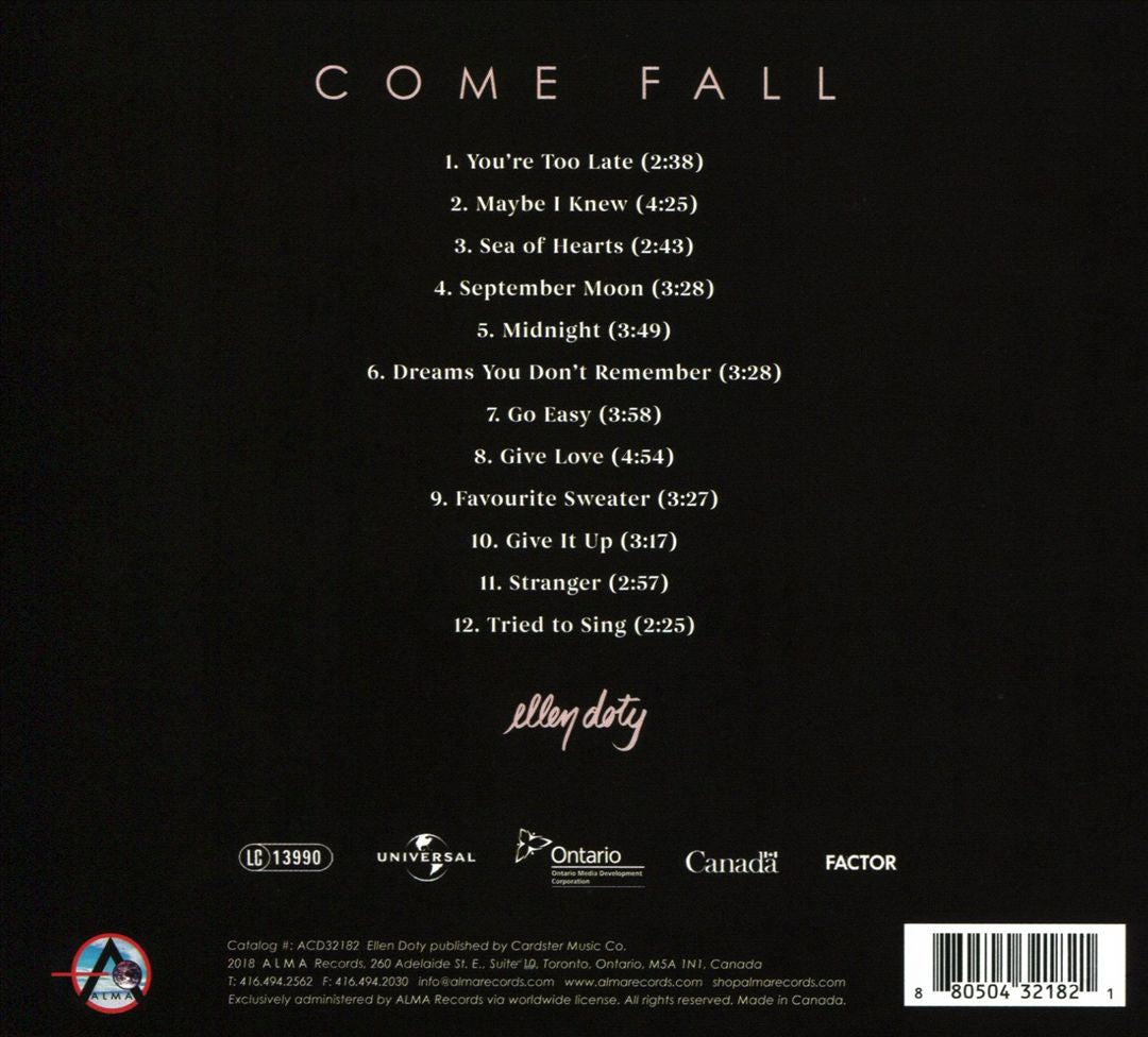 Come Fall cover art