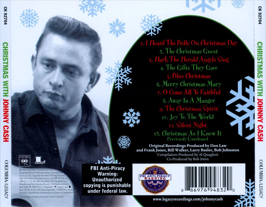 Christmas with Johnny Cash [Sony] cover art