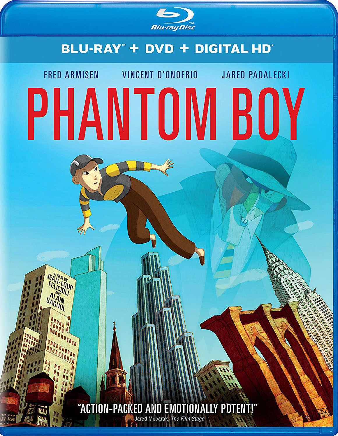 Phantom Boy [Includes Digital Copy] [Blu-ray/DVD] [2 Discs] cover art