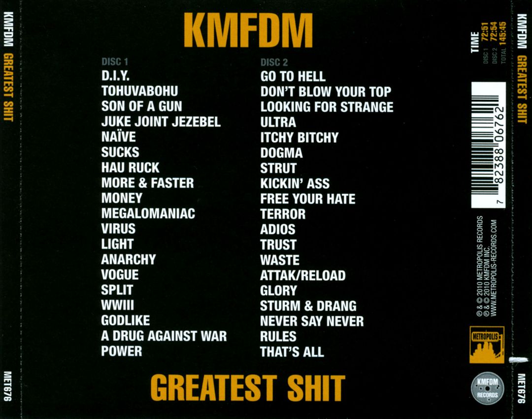 Greatest Shit cover art