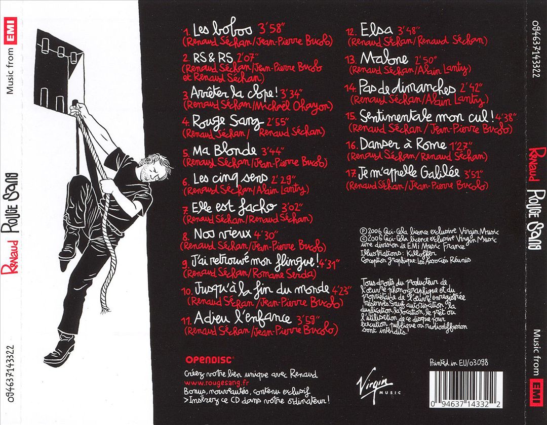 Rouge Sang cover art