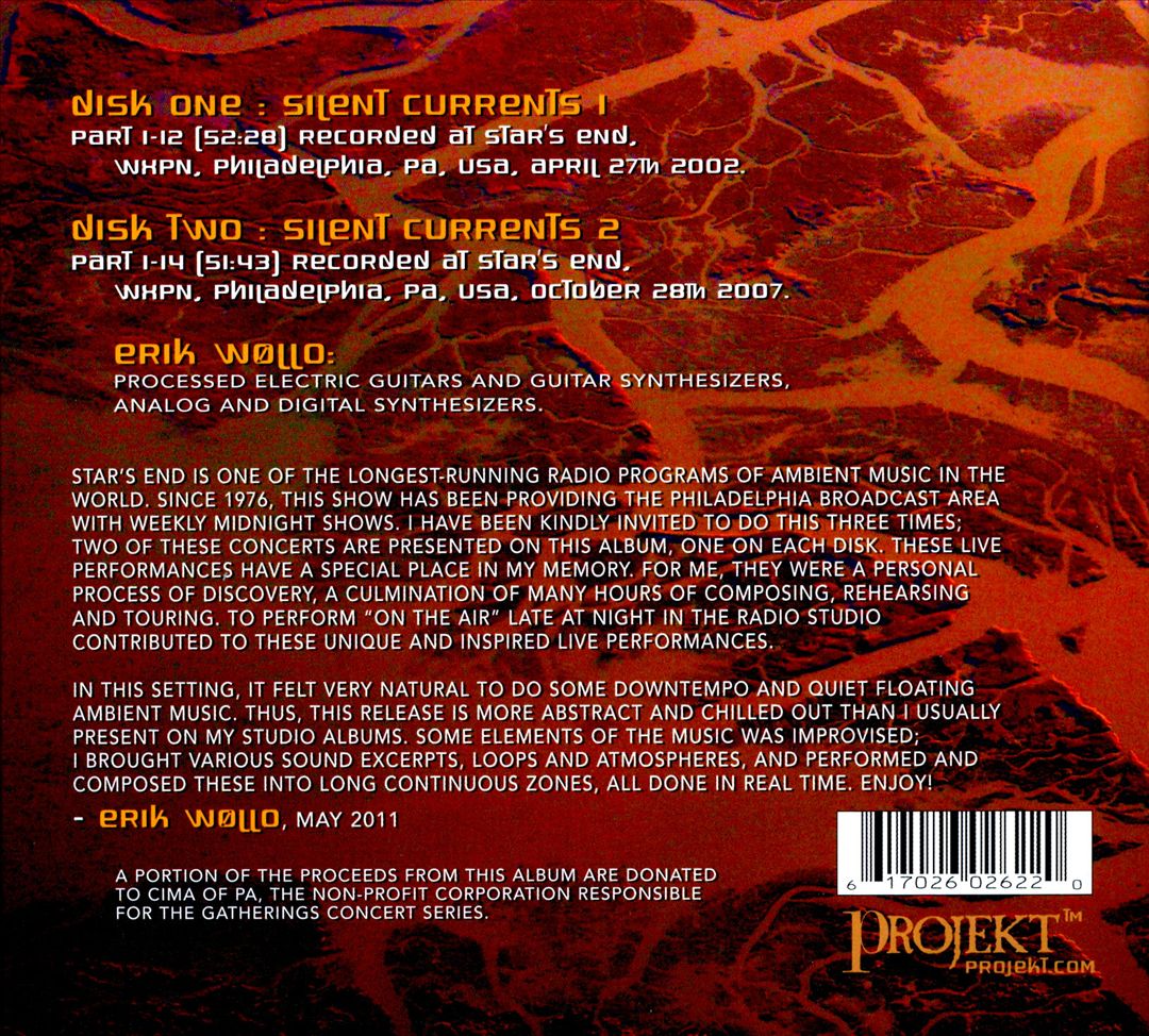 Silent Currents: Live at Star's End cover art