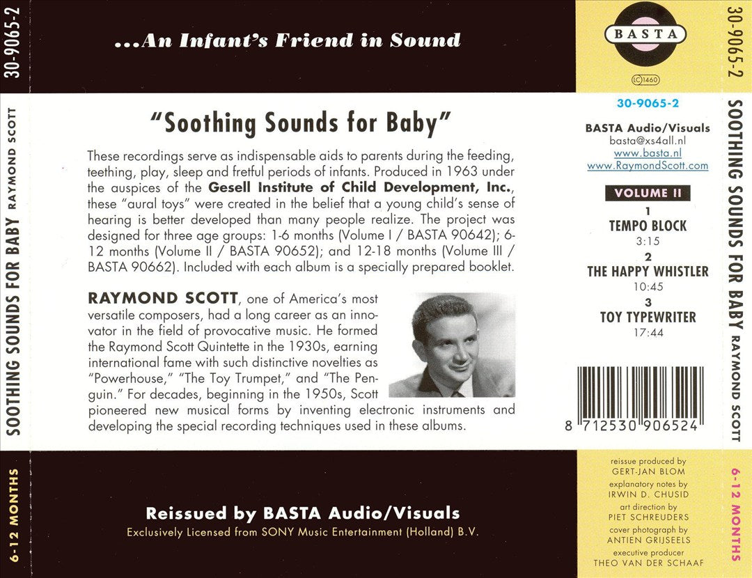 Soothing Sounds for Baby, Vol. 2: 6 to 12 Months cover art