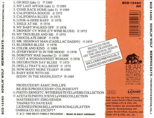 Memphis Days: Definitive Edition, Vol. 1 cover art