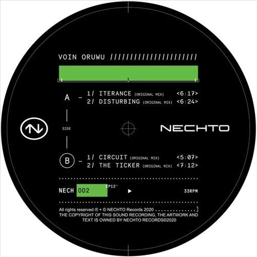 NECH002 EP cover art