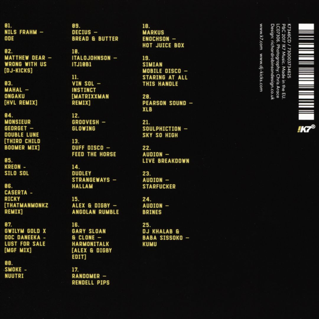 DJ-Kicks cover art
