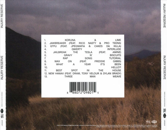 Injury Reserve cover art