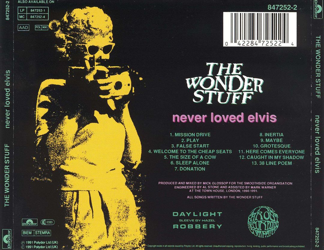 Never Loved Elvis cover art