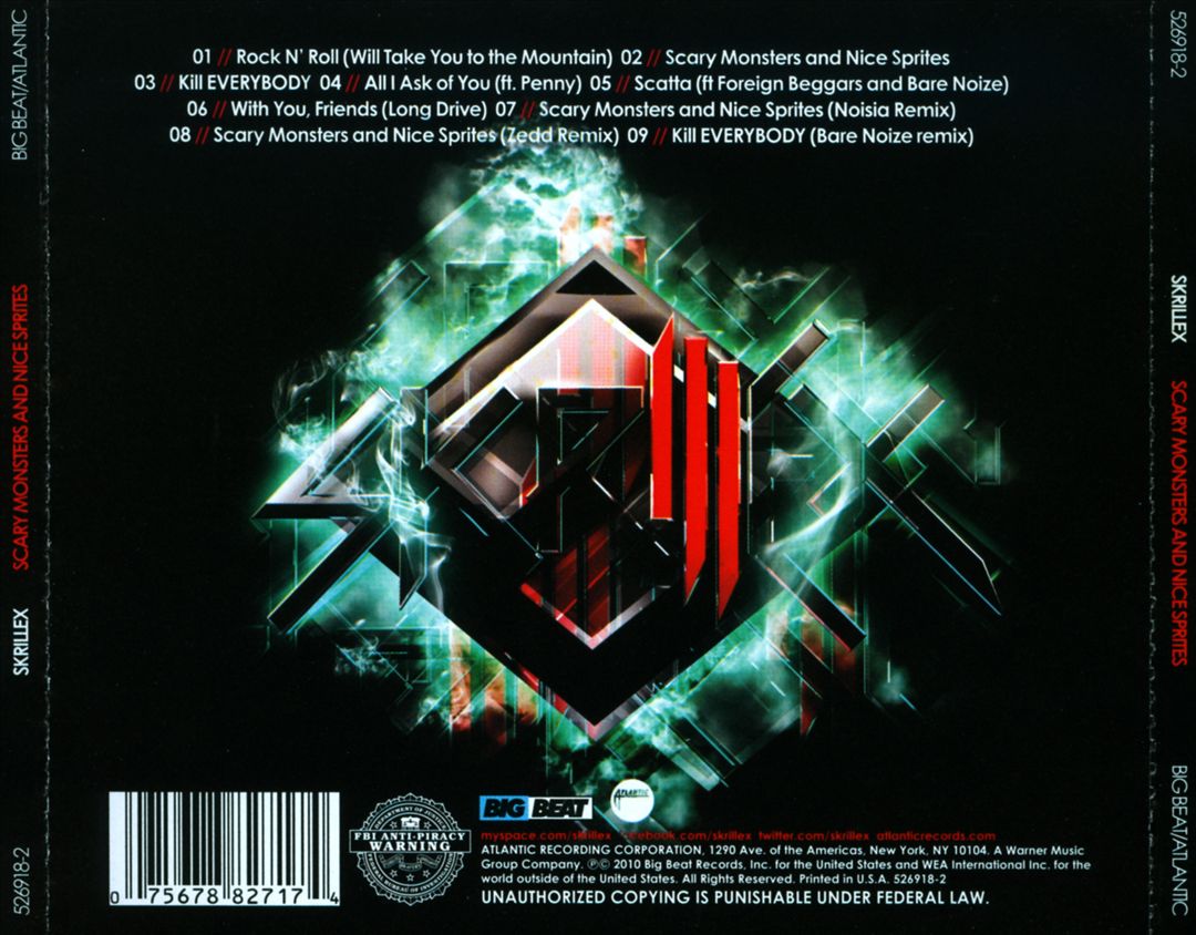 Scary Monsters & Nice Sprites cover art
