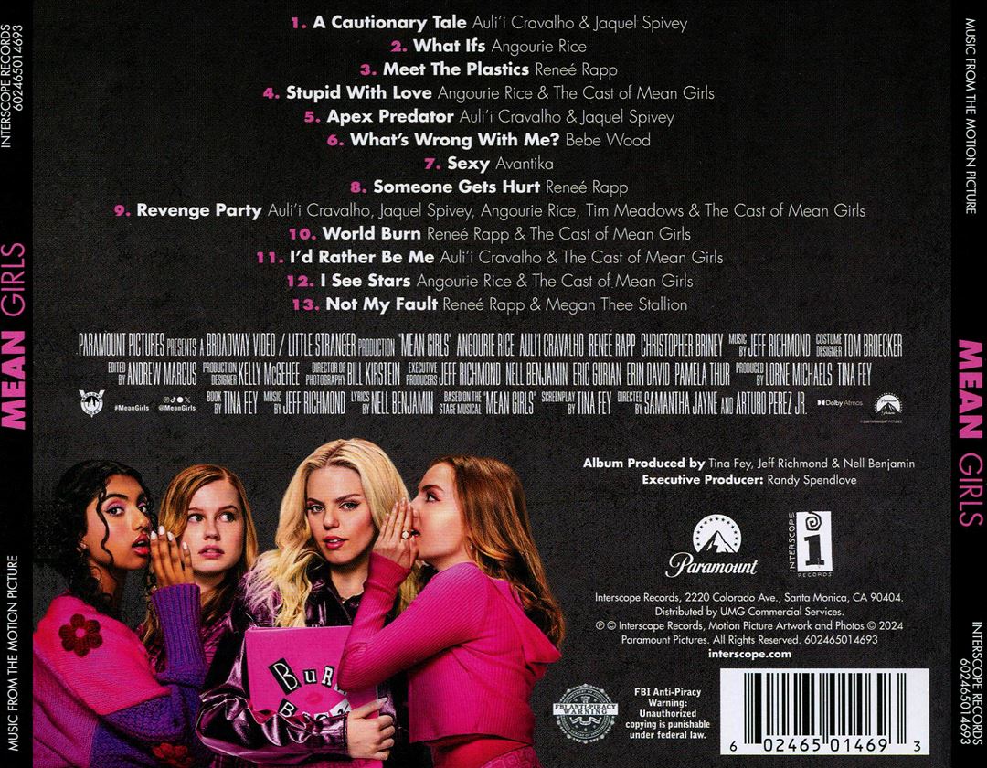  Mean Girls [Music From the Motion Picture] cover art