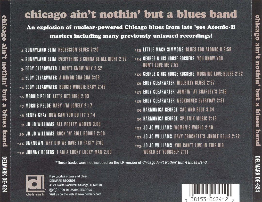Chicago Ain't Nothin' But a Blues Band cover art