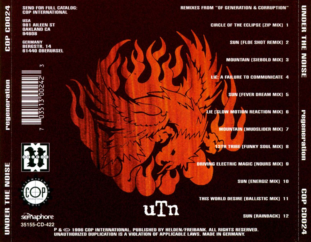 Regeneration cover art