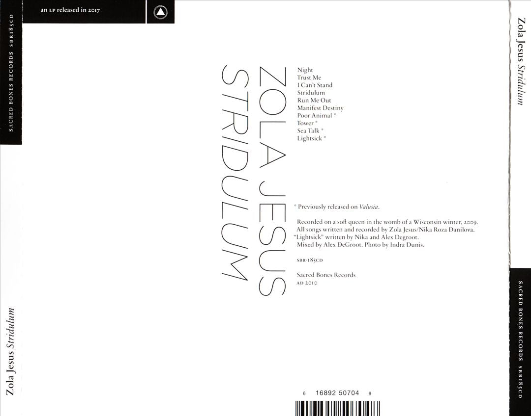 Stridulum cover art
