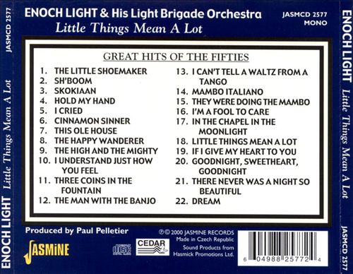 Little Things Mean a Lot: Great Hits of the Fifties cover art