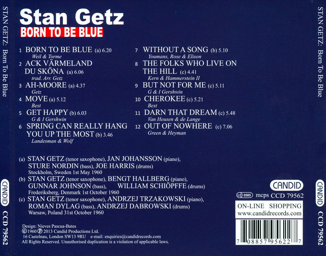 Born to Be Blue cover art