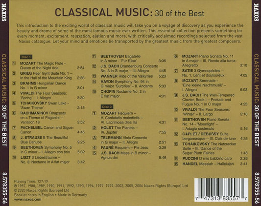 Classical: 30 of the Best cover art