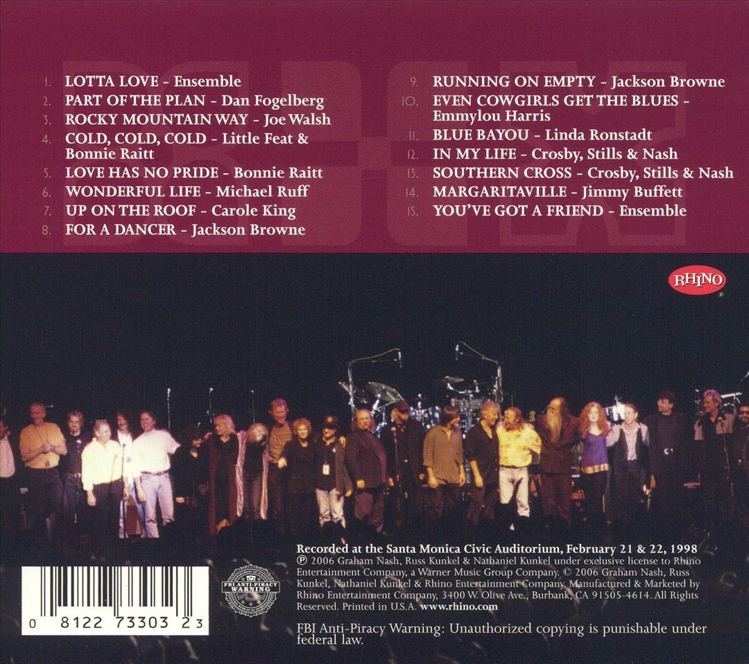 Tribute To Nicolette Larson: Lotta Love Concert cover art