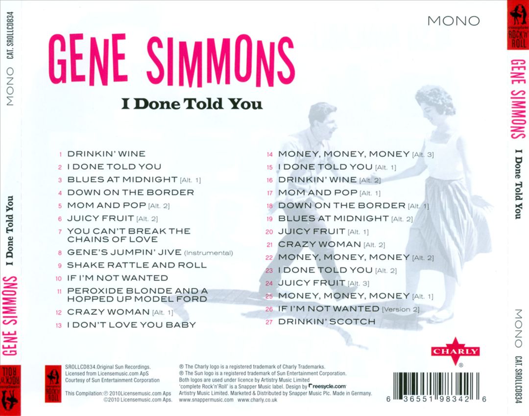 I Done Told You cover art