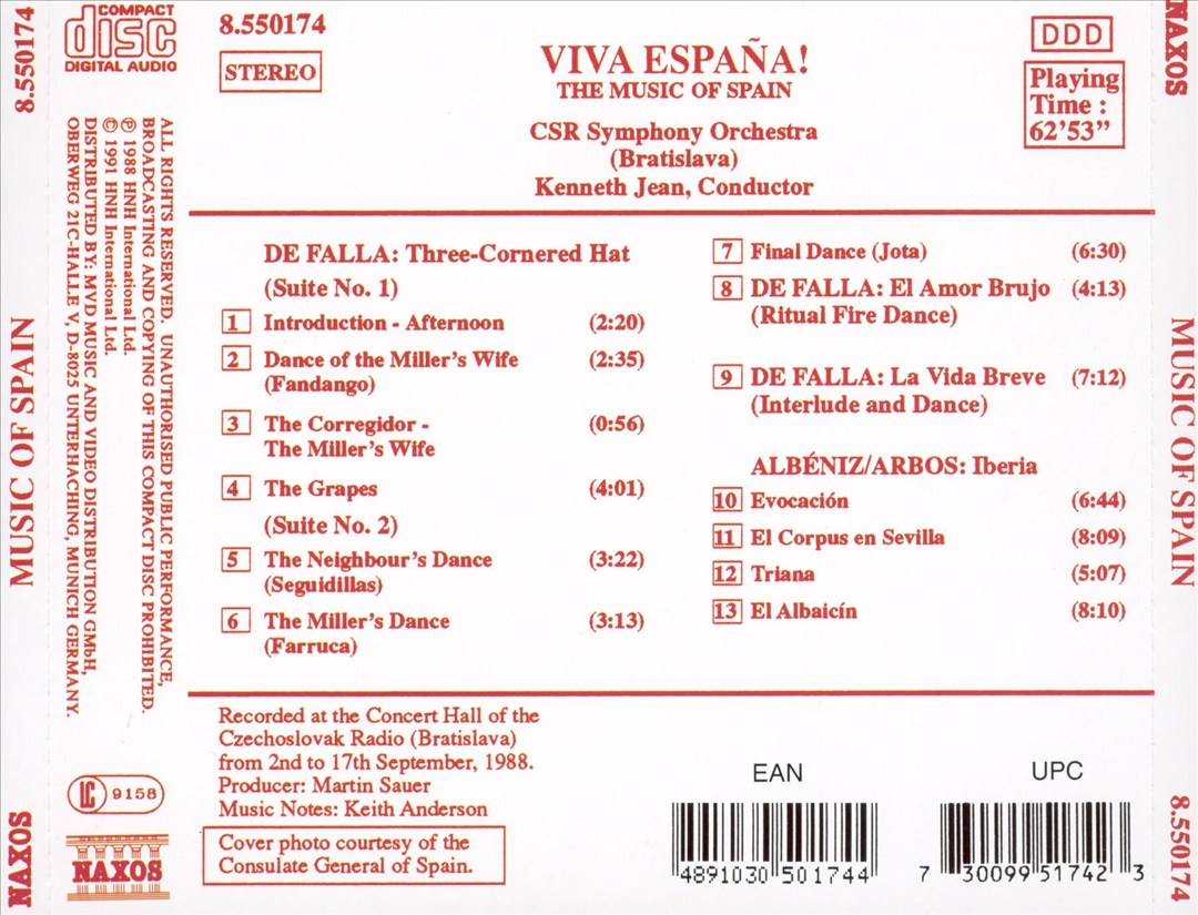 Viva Espãna!: The Music of Spain cover art
