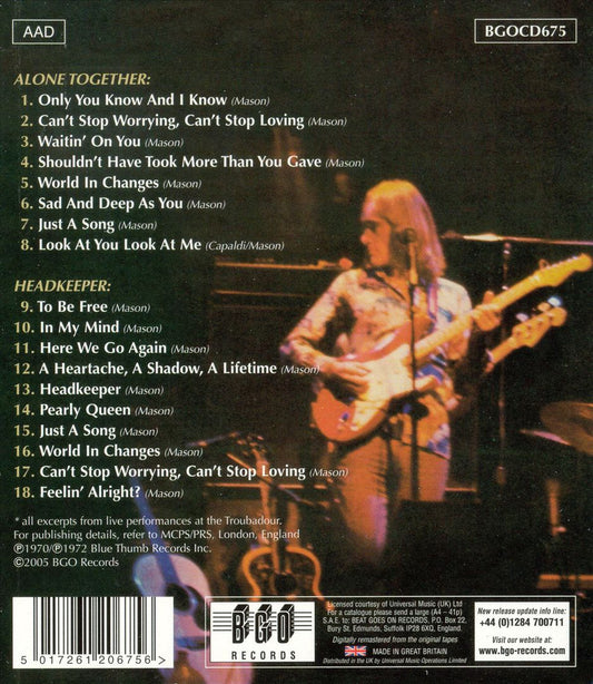 Alone Together/Headkeeper cover art