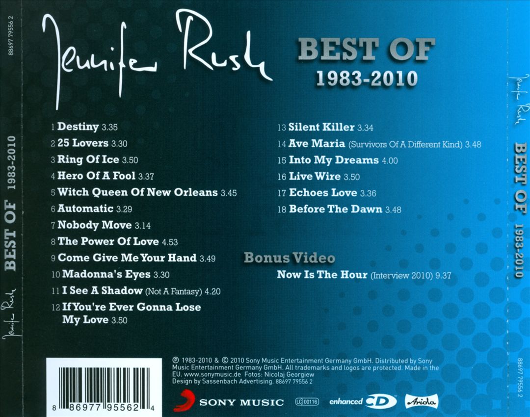 Best of Jennifer Rush: 1983-2010 cover art