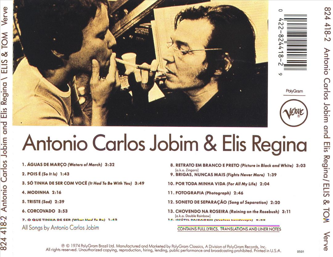 Elis & Tom cover art
