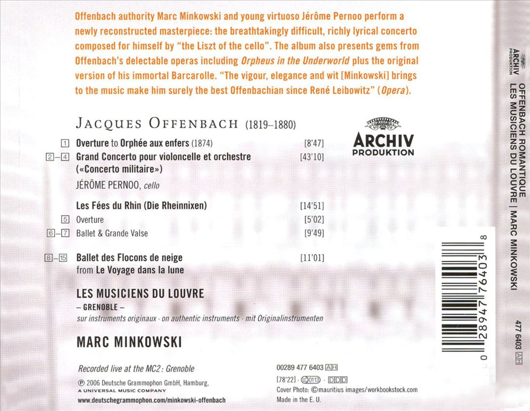 Offenbach Romantique cover art