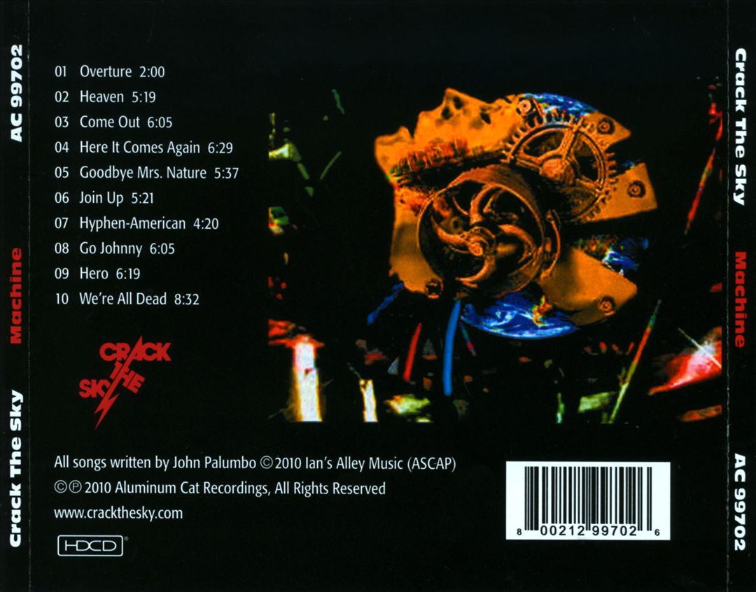Machine cover art