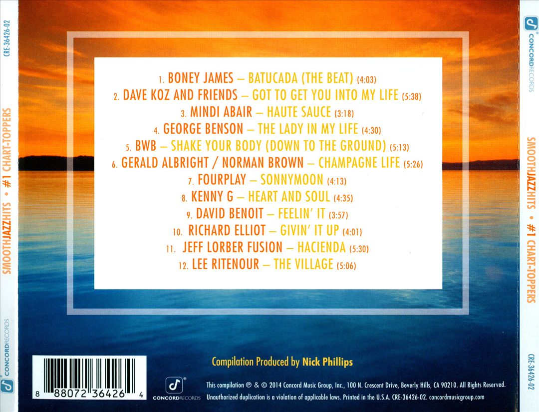 Smooth Jazz Hits: #1 Chart-Toppers cover art