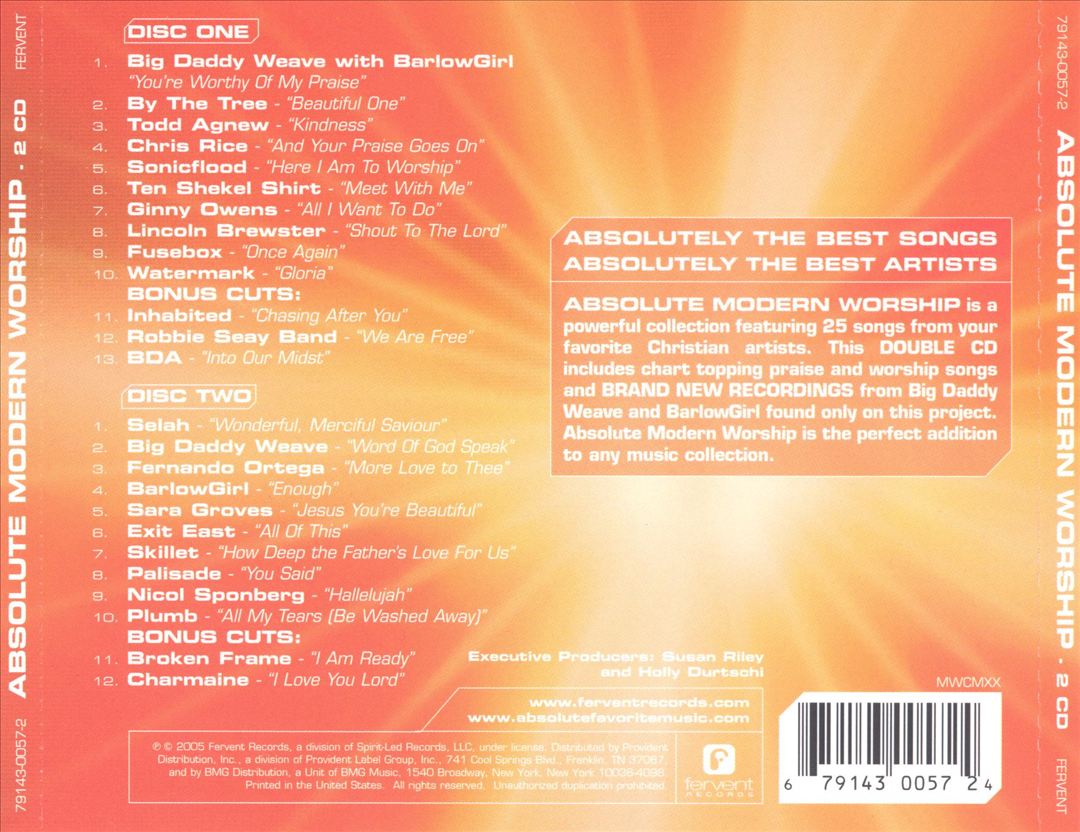 Absolute Modern Worship [2005] cover art