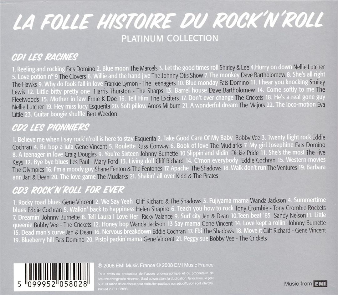Folle Histoire de Rock N Roll: Platinum Collection cover art