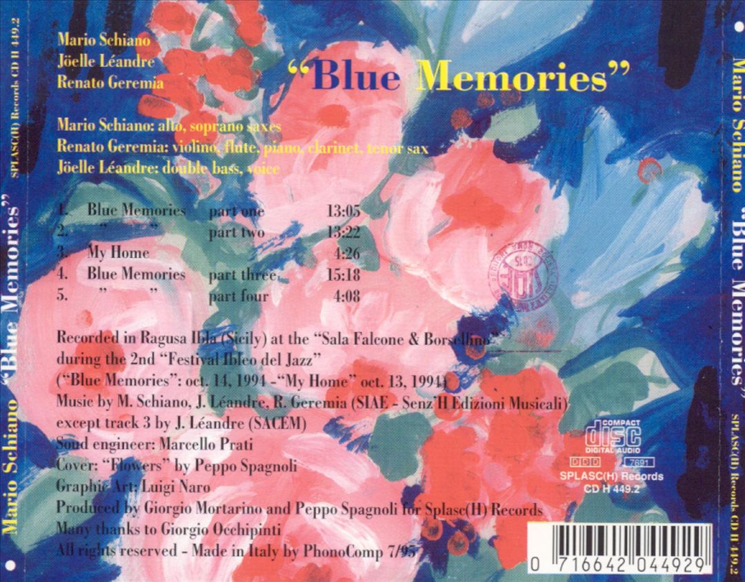 Blue Memories cover art