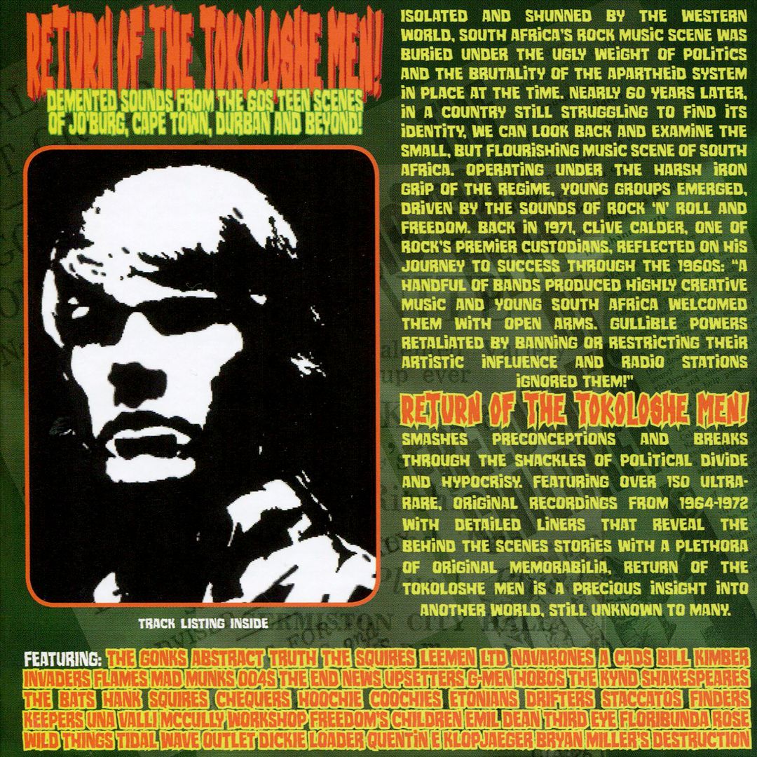 Return of the Tokoloshe Men cover art
