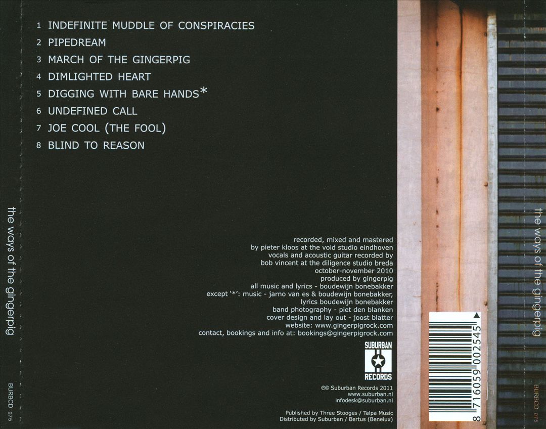 Ways of the Gingerpig cover art