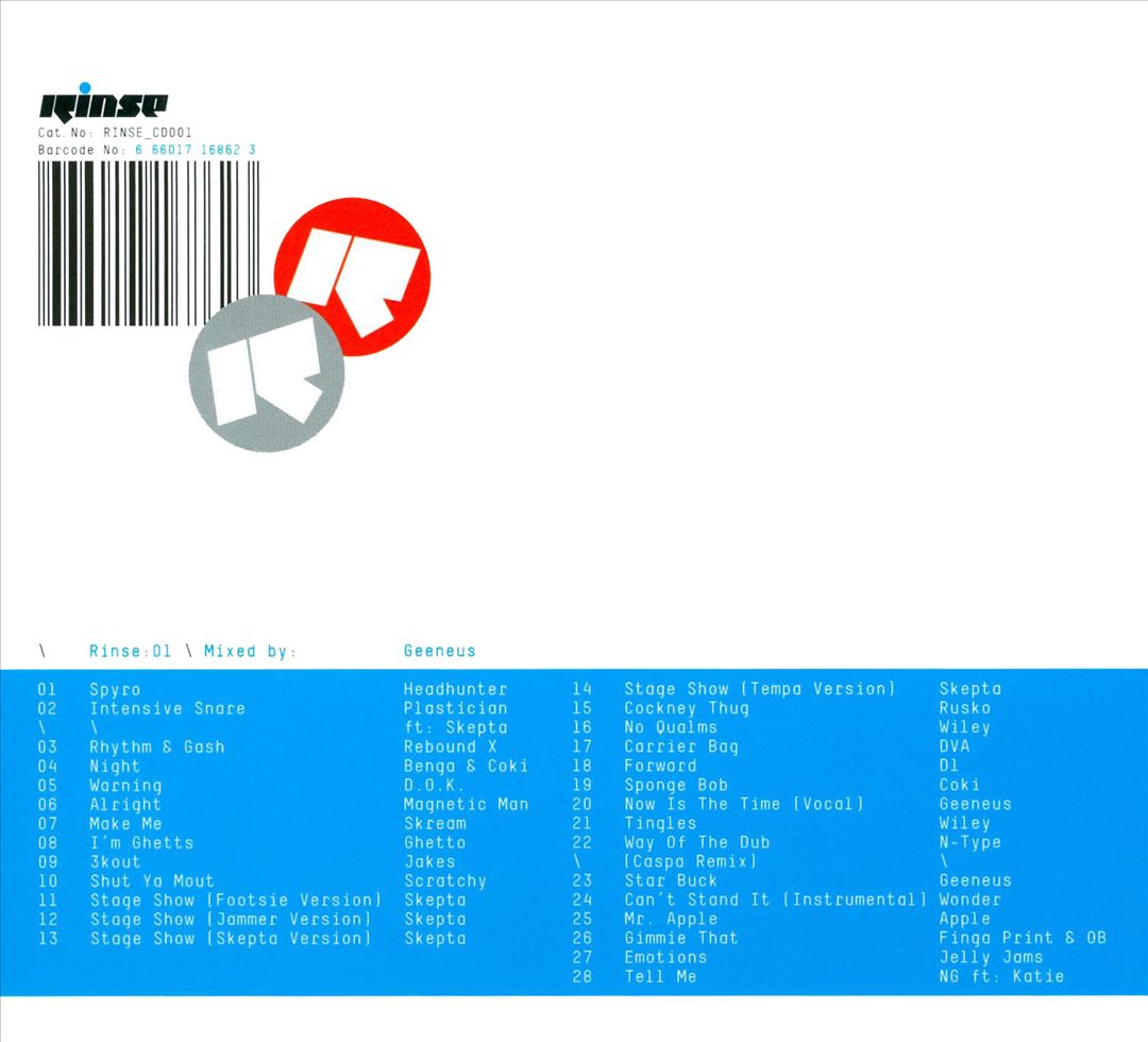 Rinse: 01 cover art