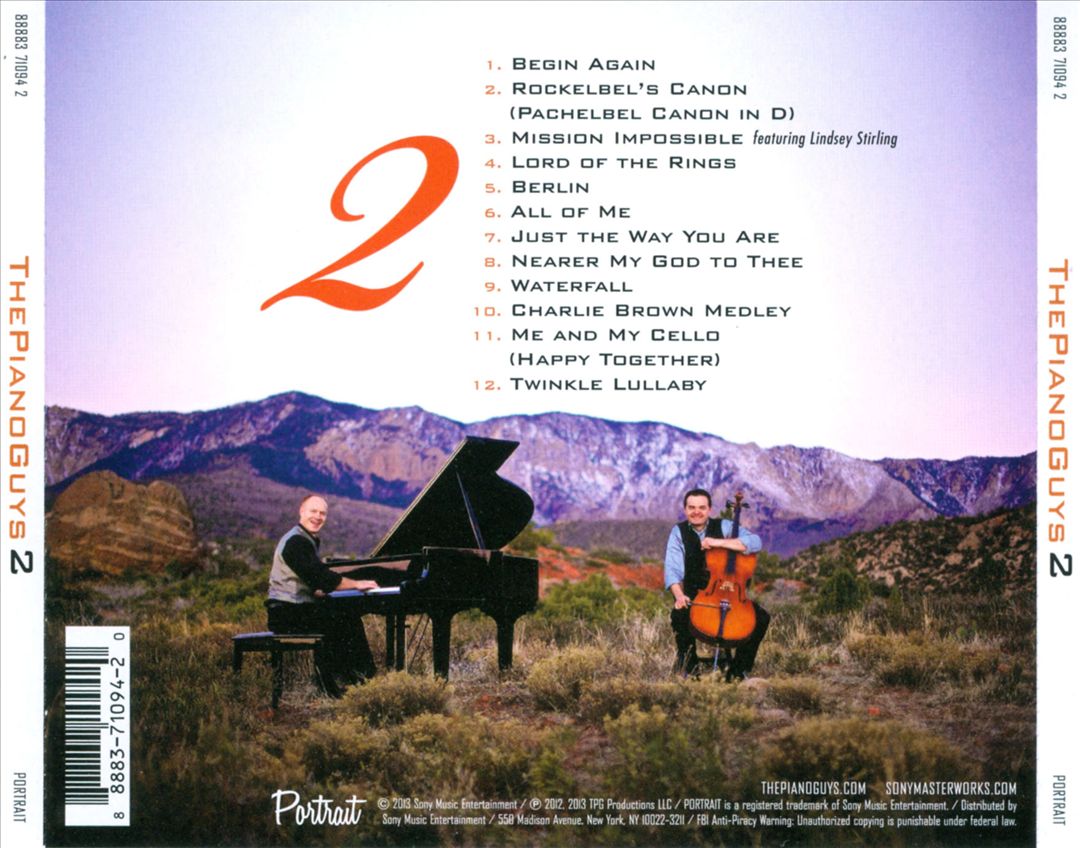 Piano Guys 2 cover art