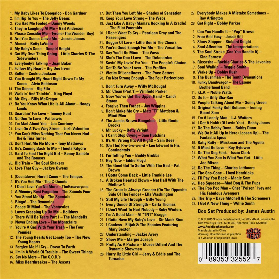 Rare Soul: Groove & Grind 1963-1973 cover art
