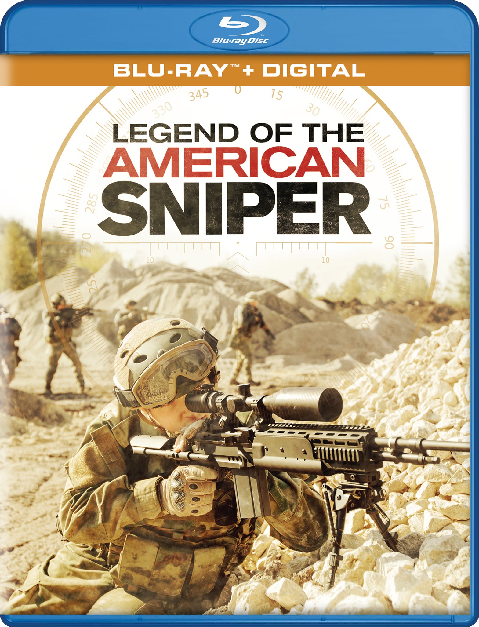 Legend of the American Sniper [Blu-ray] cover art