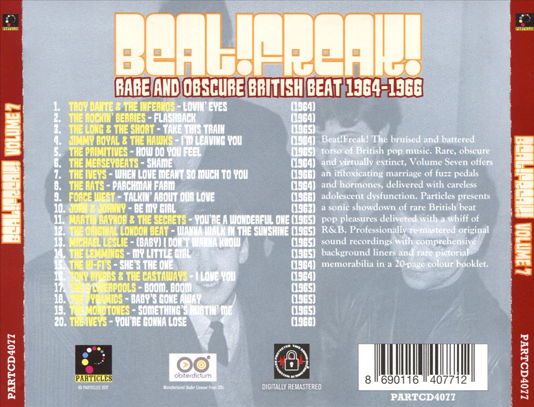 Beatfreak!, Vol. 7: Rare and Obscure British Beat 1964-1966 cover art