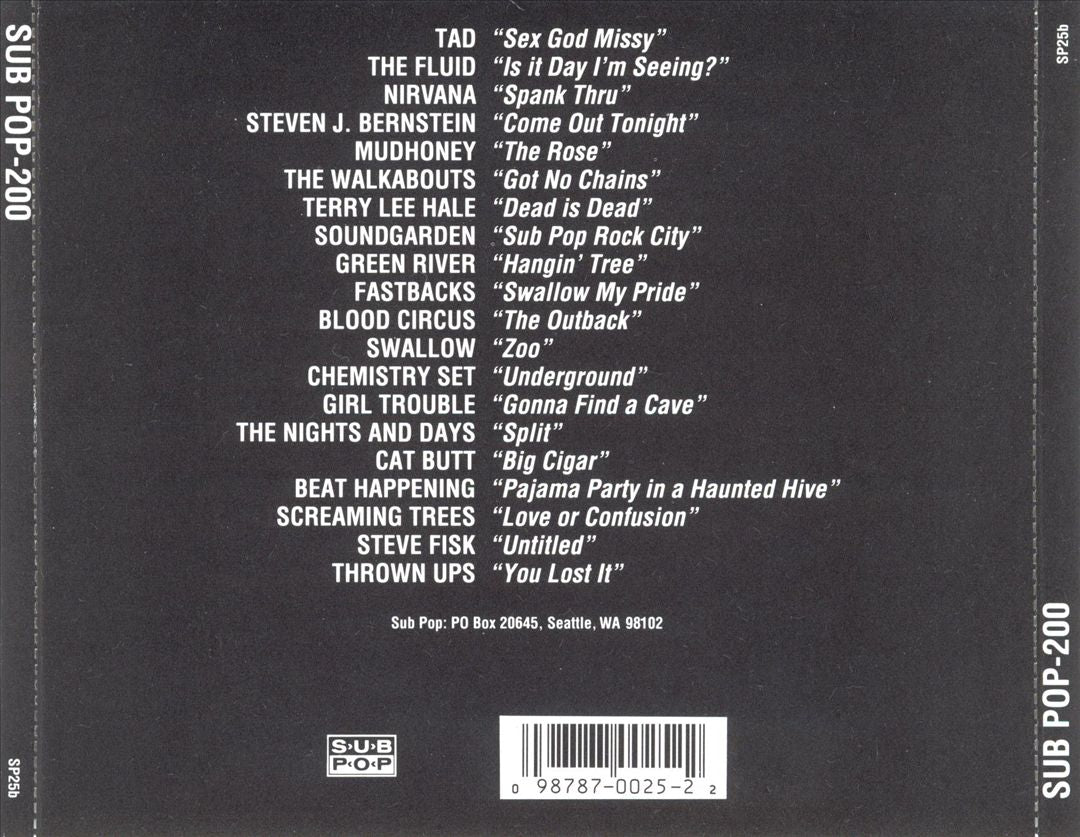 Sub Pop 200 cover art