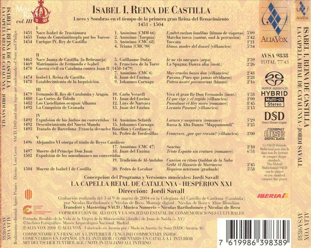 Isabel I: Reina de Castilla cover art